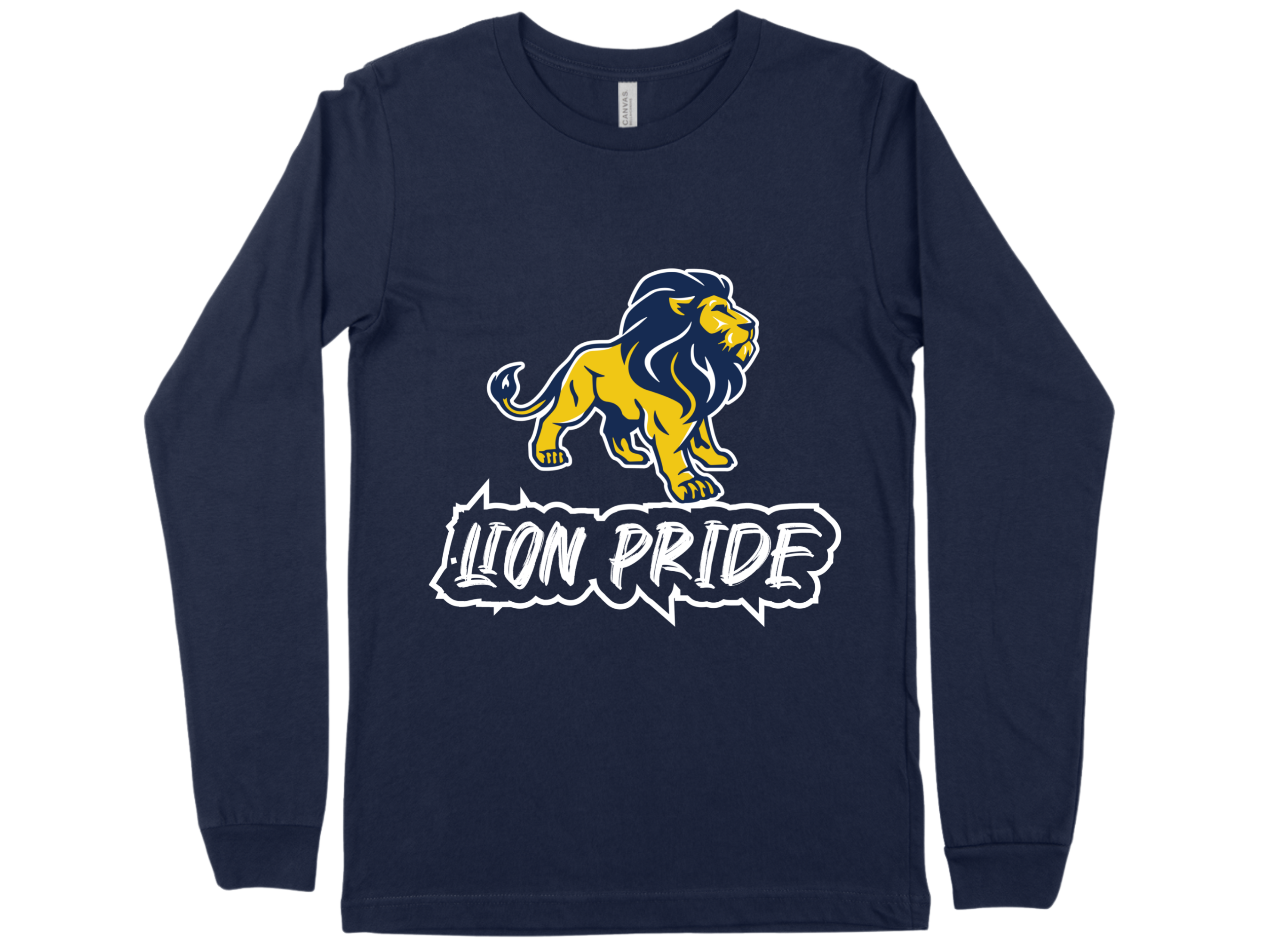 Lion Pride - Navy Long Sleeve  Main Image